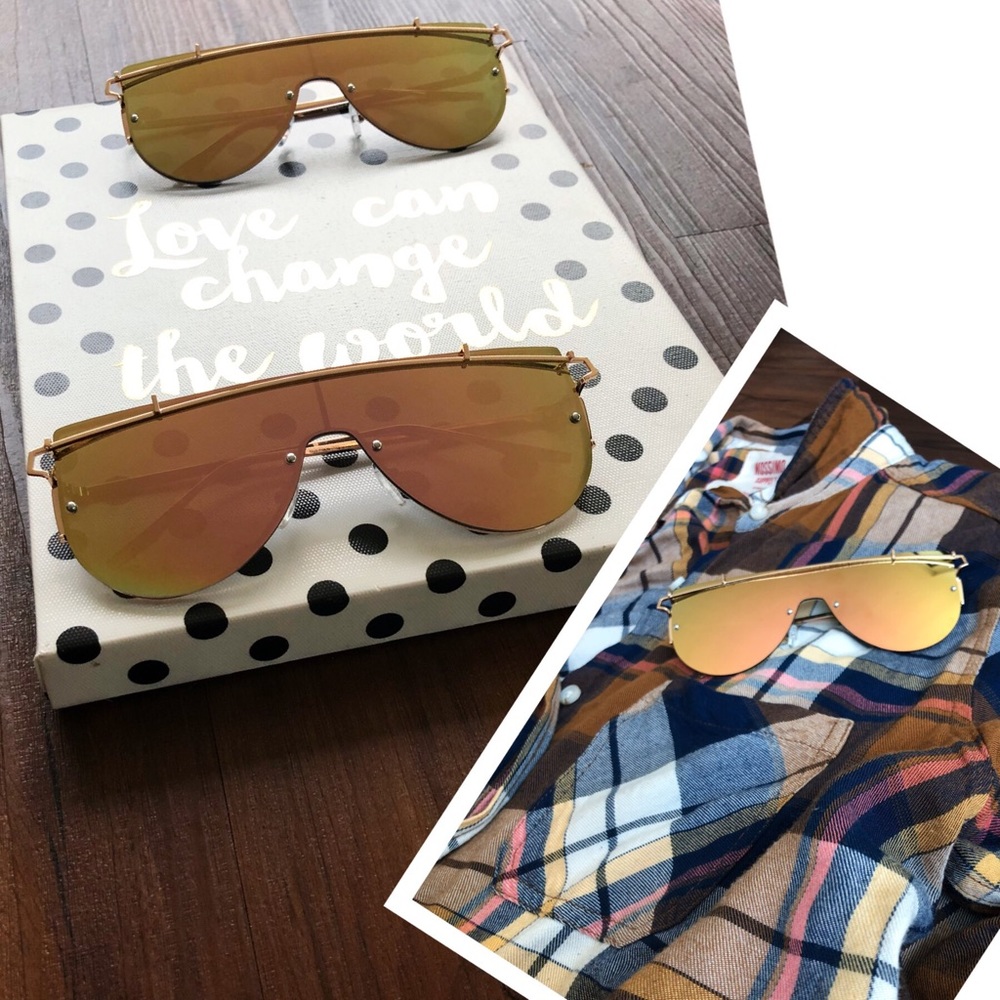 Iridescent Mirror Lens Shades